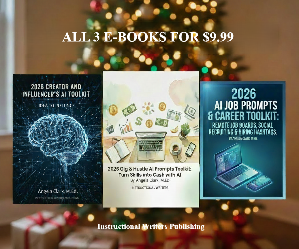 #ad All 3 eBooks for $9.99 – Instructional Writers Publishing