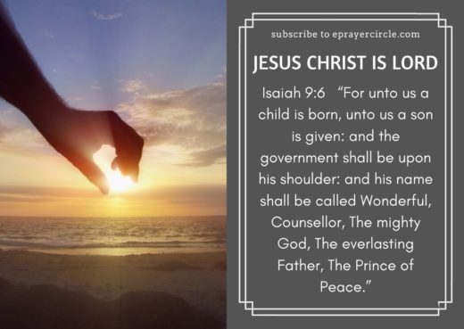 Jesus Christ Is Lord