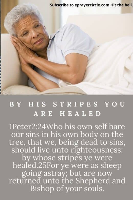 Healed By His Stripes