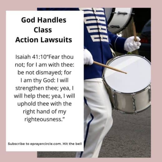 God Handles Class Action Lawsuits