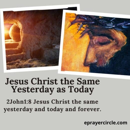 Jesus Christ Never Changes