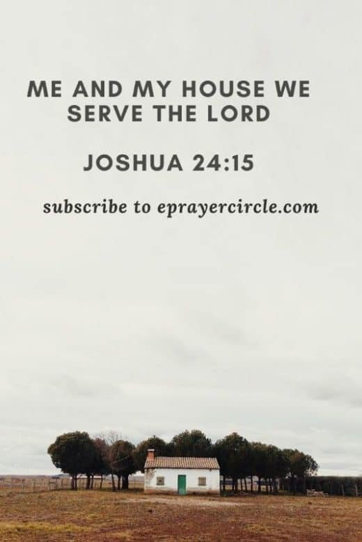 Me and My House Serve the Lord