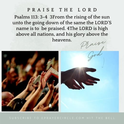 Psalms 113. Praise the Lord