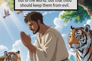 Jesus prays for believers