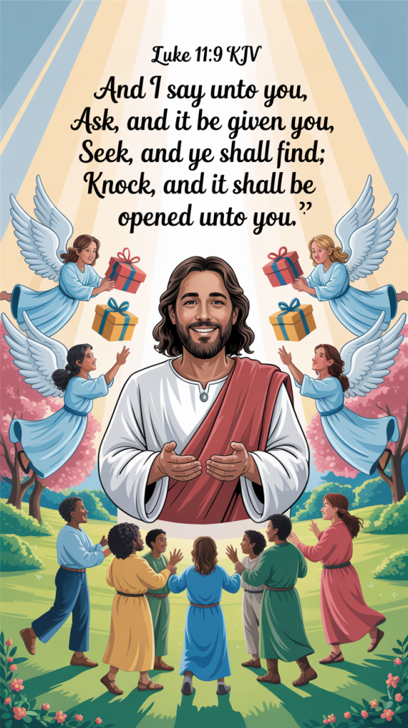 knock and open