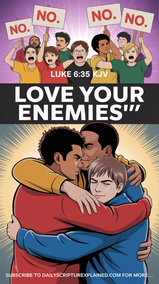 love your enemies