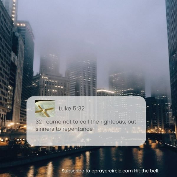 Sinners to repentance