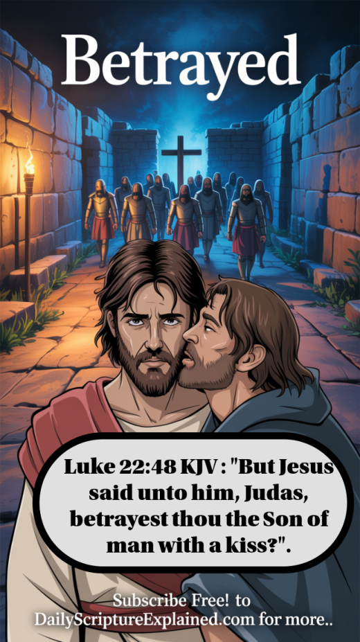 Jesus Betrayed With a Kiss
