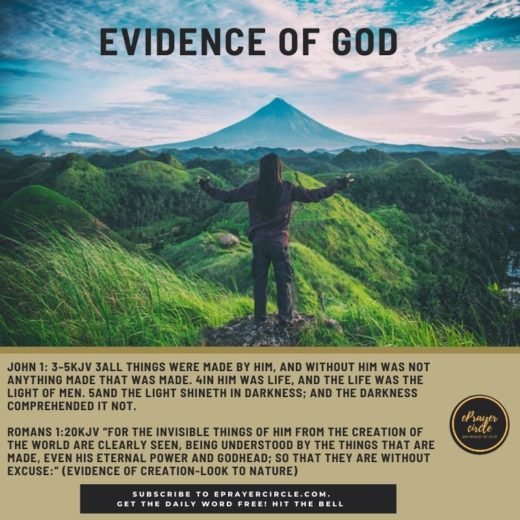 Evidence of God