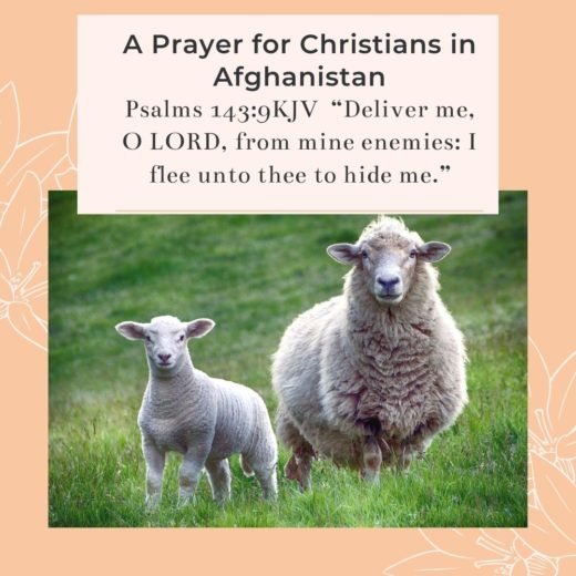 a prayer for afghanistan