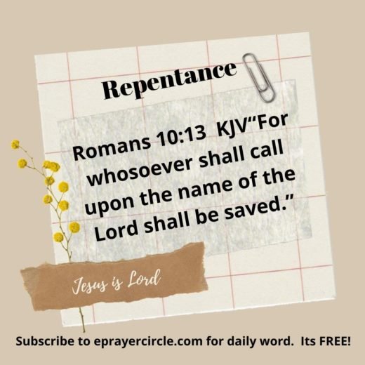repentance