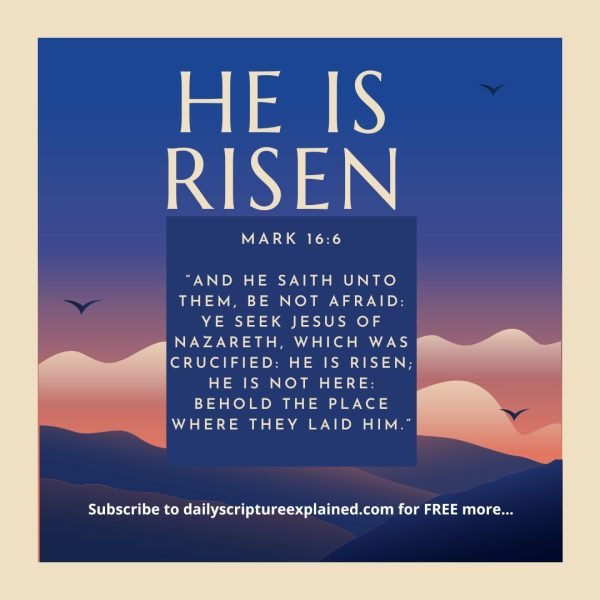 He is Risen