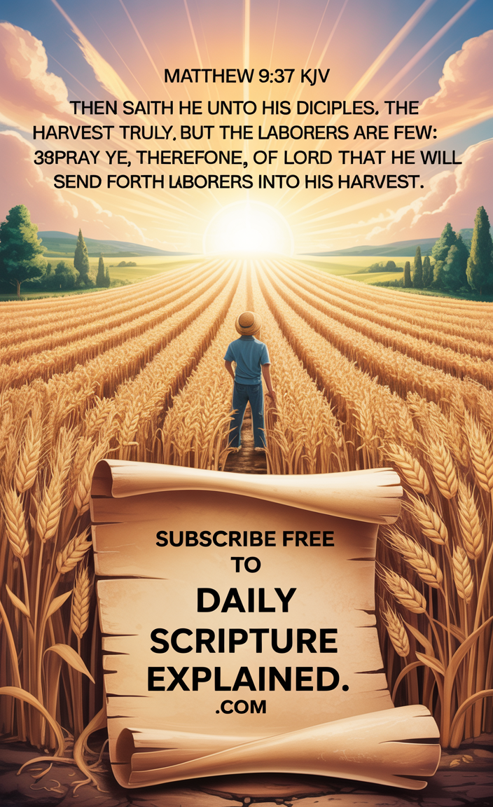 harvest is plenty