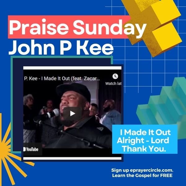 praise sunday john p kee. (600 × 600 px)