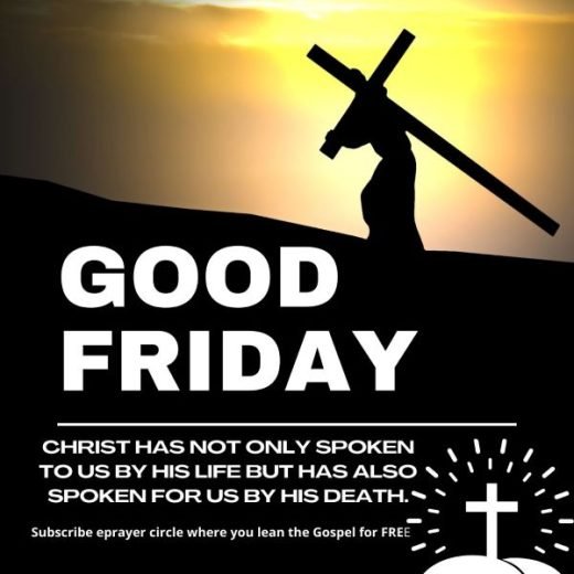 christ has not only spoken to us by his life but has also spoken for us by his death.