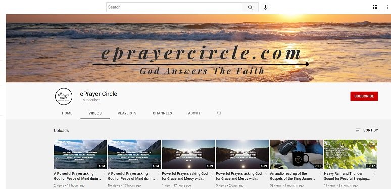 eprayercircleprayersyoutube