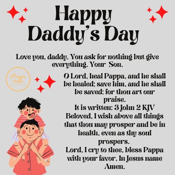 happy daddy's day son