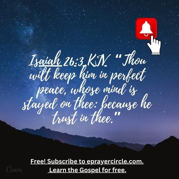 perfect peace