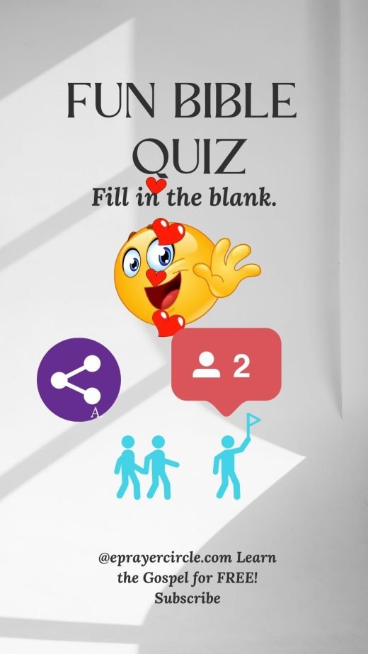 Fun Bible Quiz
