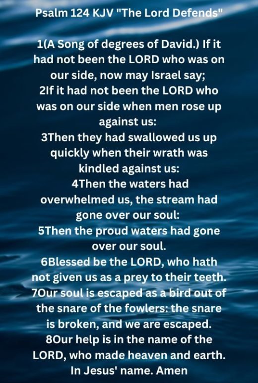 psalm 124 kjv kjv