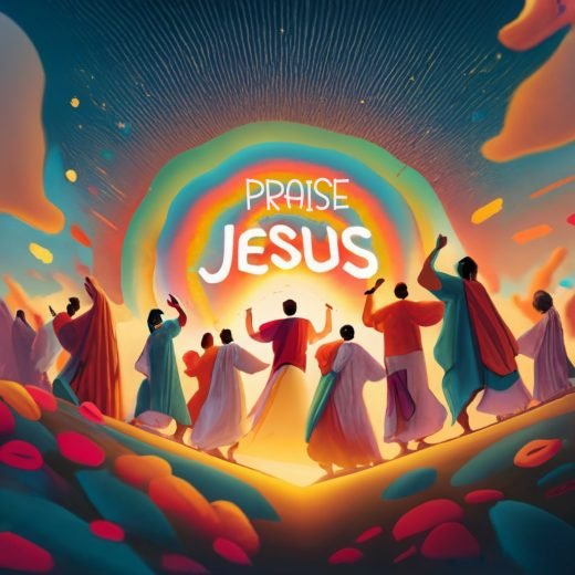 men and women of various cultures praising god t (1)