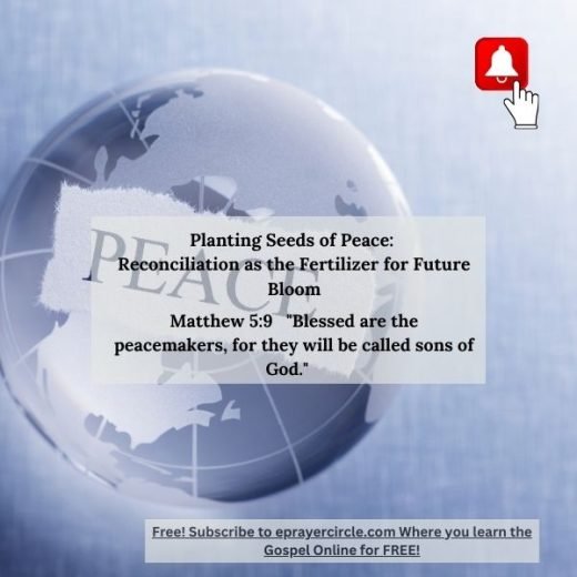 Reconciliation: Seeds of Peace