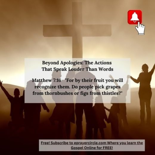 Know them by their fruits