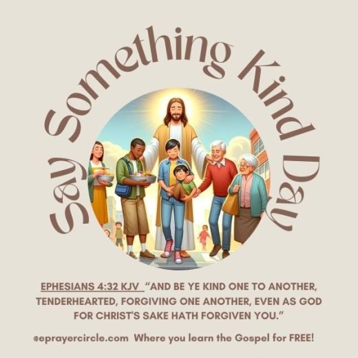 say soemthing kind (1)