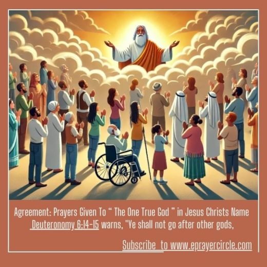 prayer one true god.