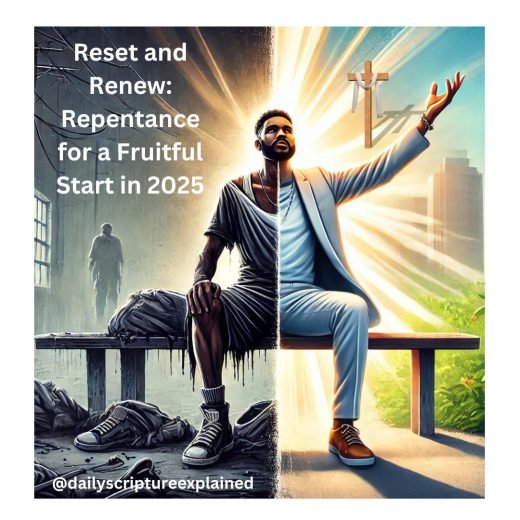 reset and renew repentance for a fruitful start in 2025
