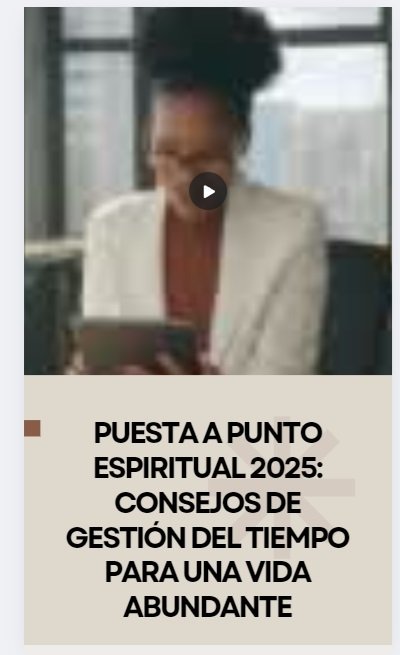 time management spanish thumbnail