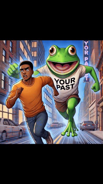 run for your life. Away from sin