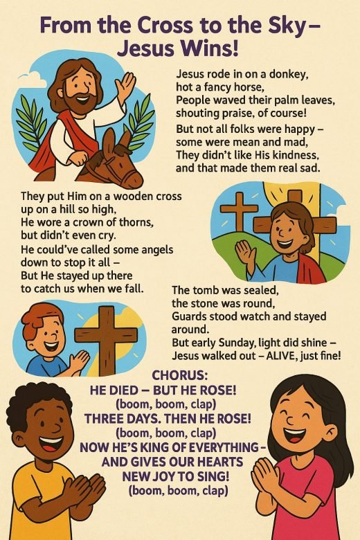 easter poem jesus wins