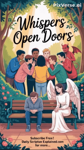 whispers and slander open doors