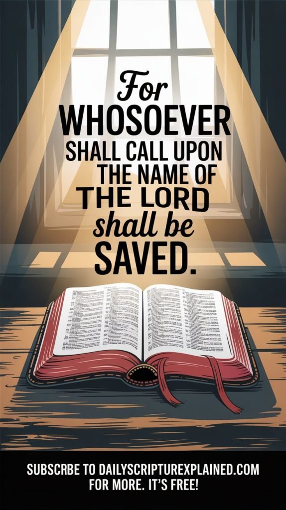 call on the name of the Lord