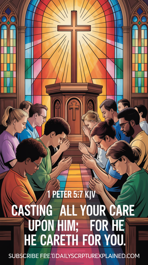 cast your cares on Jesus