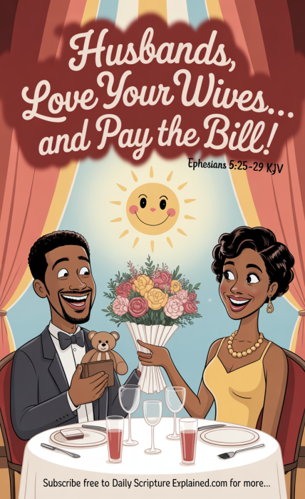 Men pay the bill
