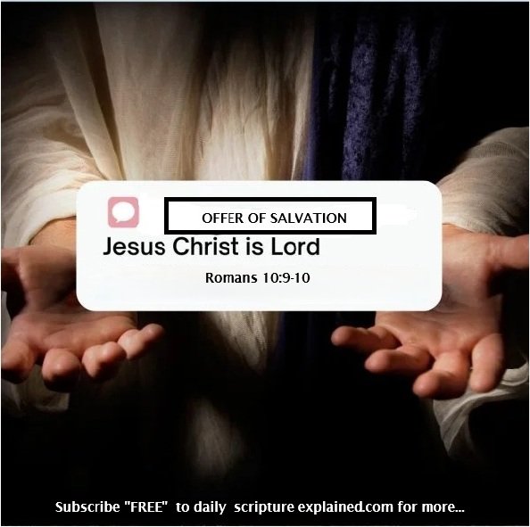 SALVATIONJESUSCHRISTISLORD