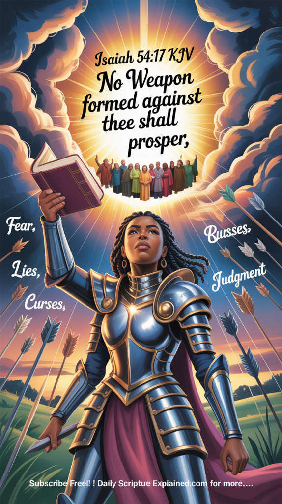 No weapon formed against thee