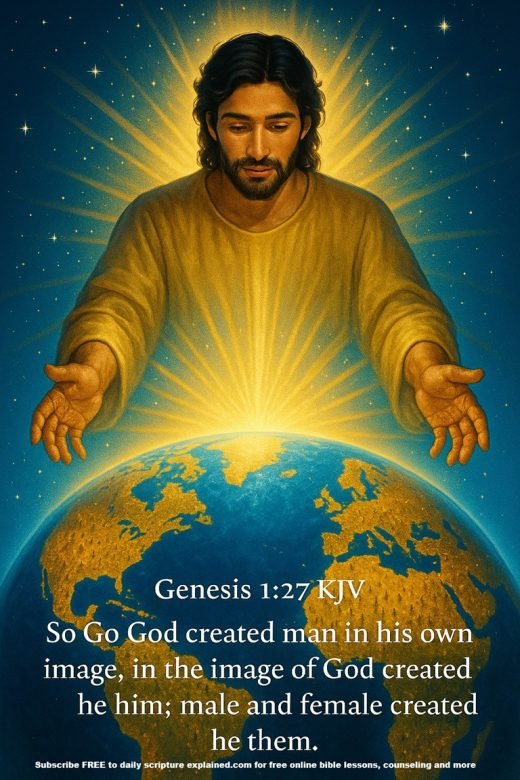 God created the world