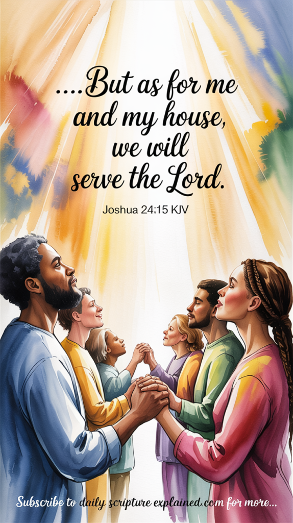 Me and my house shall serve the lord 2