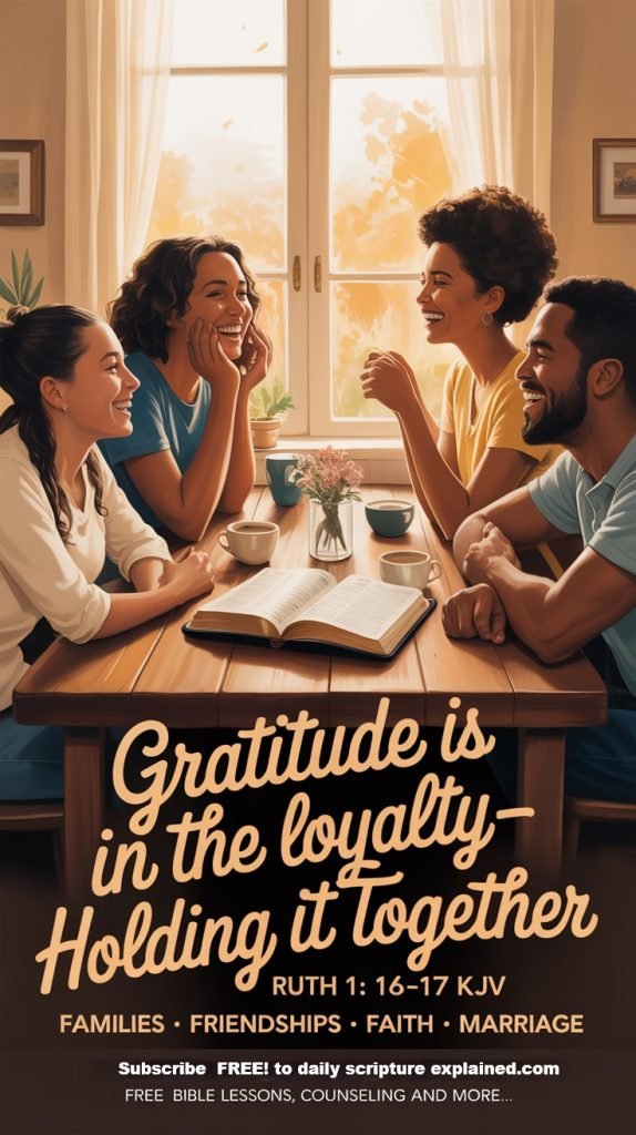 gratitude in the loyalty