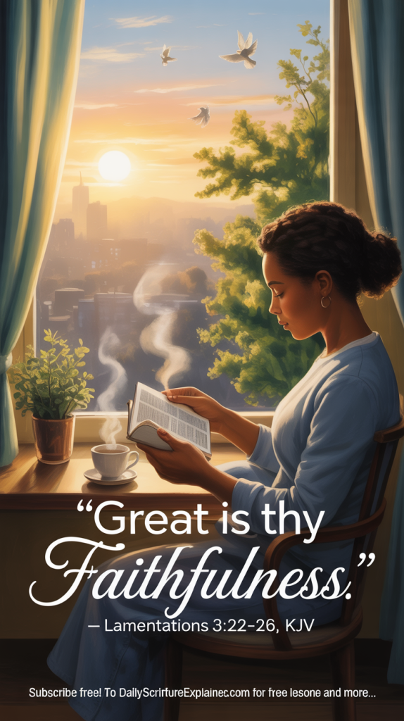 Great is Thy Faithfulness