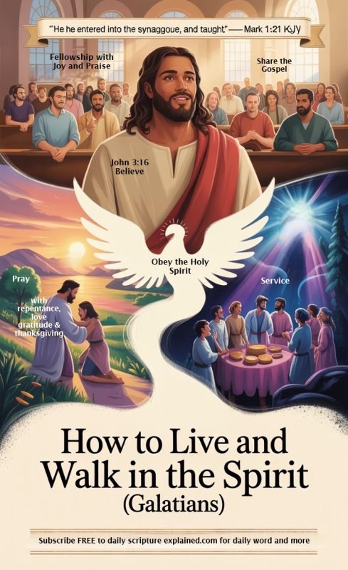 walk in the spirit
