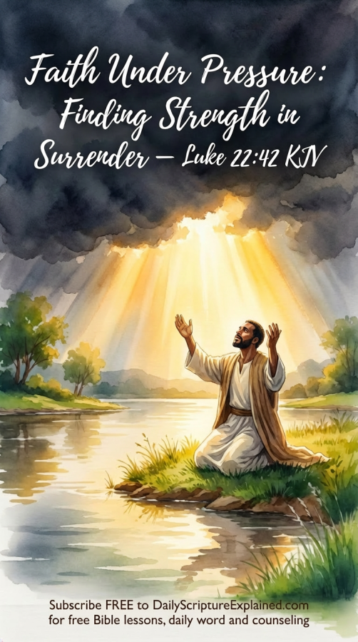 Faith under pressure