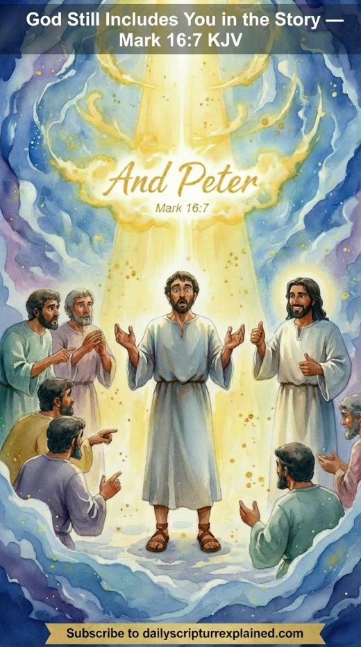 God includes you in the story