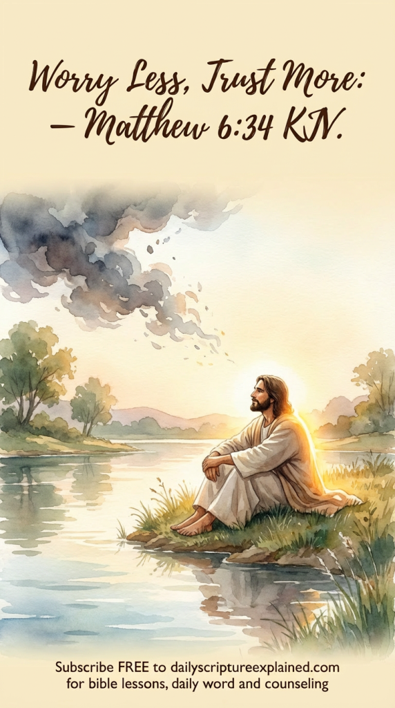 Worry less Trust More