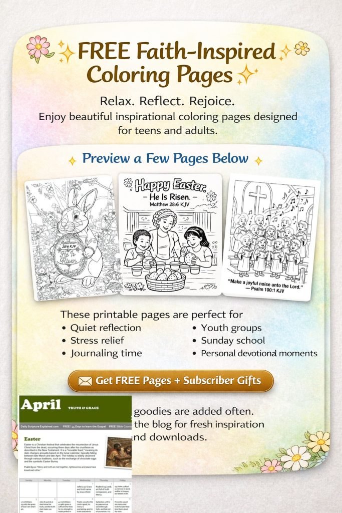 1coloring page advertising easter