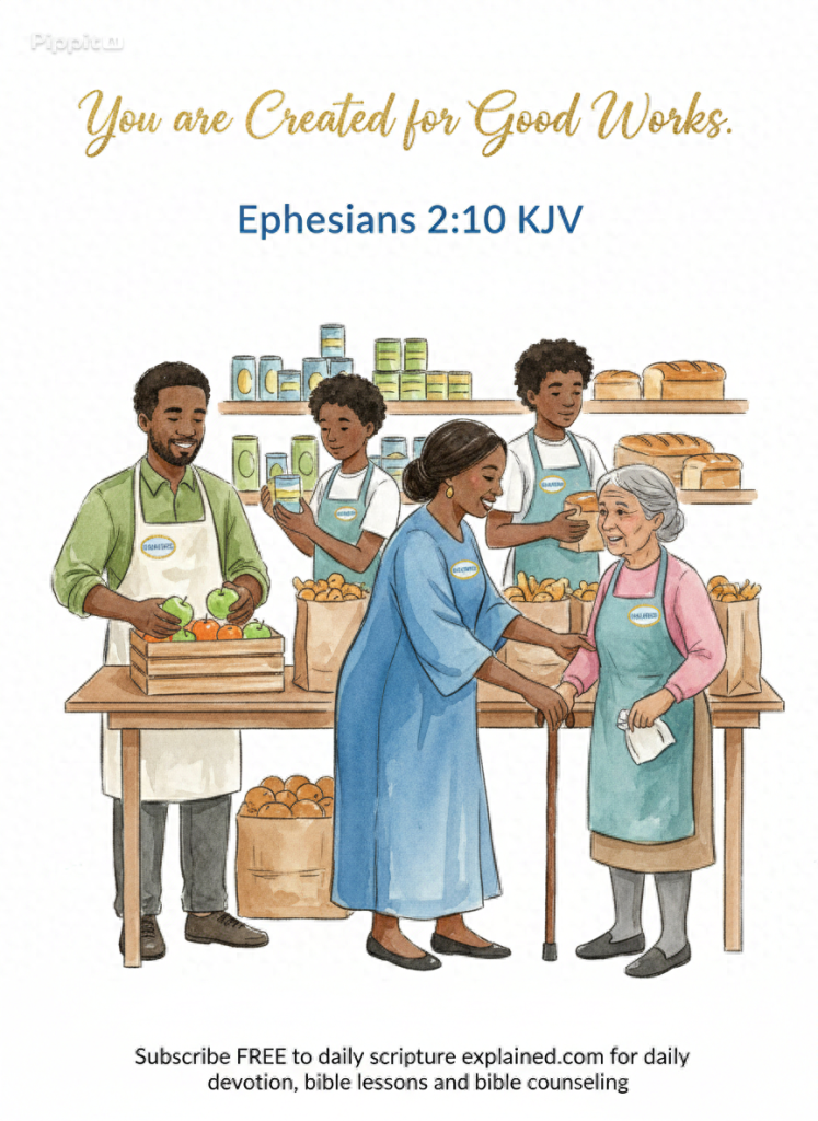 You are created for good works