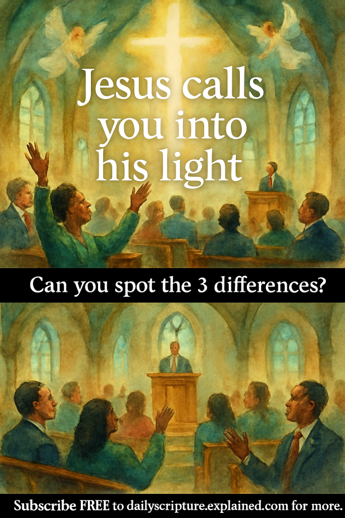 spot the difference -the light